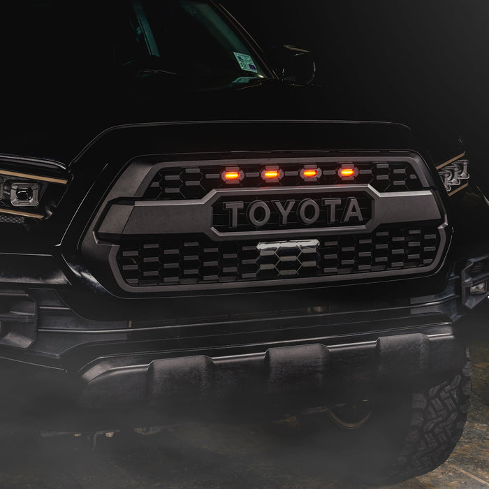 2016-2023 Toyota Tacoma LED Grill Accent Lights Kit - Pre-Runner Style