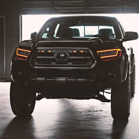 2016-2023 Toyota Tacoma LED Grill Accent Lights Kit - Pre-Runner Style - AutoLEDTech.com