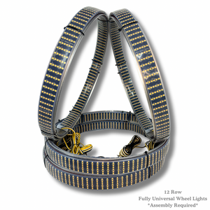 6 or 12 Row Scanning + Turn White LED Wheel Ring Lights Kit - AutoLEDTech.com