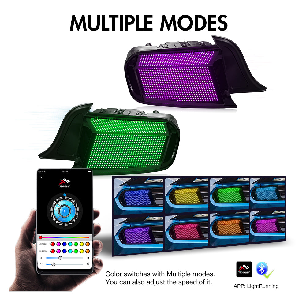 15-23 Ford Mustang RGB Flow LED Matrix Tail Lights