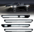 2023-2026+ GMC Canyon Smoked White Amber SCANNING LED Side Markers - AutoLEDTech.com