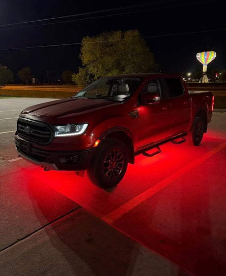 Magnetic Frame Mount RGBW LED Light Bar Strips - AutoLEDTech.com