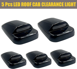 2003-2018 Dodge Ram HD Smoked White Amber Slim-Line LED Roof Cab Lights