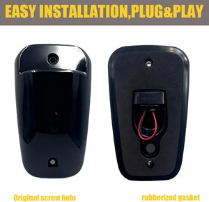 2003-2018 Dodge Ram HD Smoked White Amber Slim-Line LED Roof Cab Lights