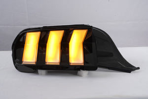 2024-2026+ Ford Mustang S650 RGB Flow Smoked Clear LED Tail Lights