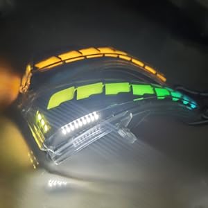 2014-2024 Infiniti Q50 Q60 Q70 Flow Series RGB LED Side Mirror Lights + Turn Signals