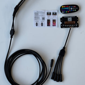 White or RGBW LED Fender Well Arch Lights Kit