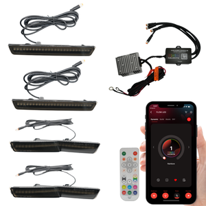 Dodge Challenger Widebody Flow Series side markers controller