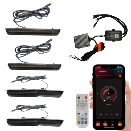 Dodge Challenger Widebody Flow Series side markers controller
