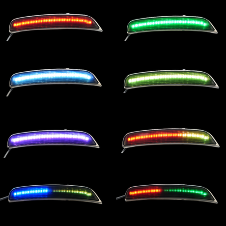 Dodge Durango Flow Series side markers lighting effects