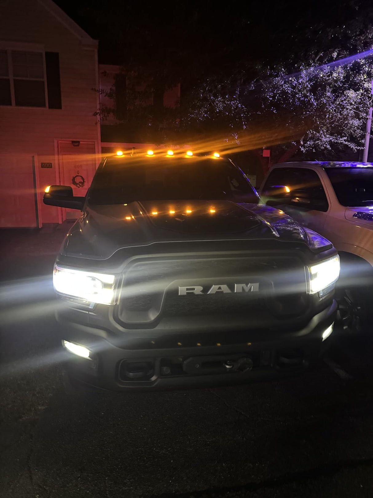 2019-2026 Ram HD Clear Smoked White Amber LED Roof Cab Lights