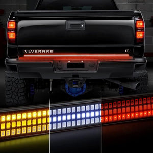 LED Tailgate Light Bar Sequential Brake/Reverse/Turn Signal - Fits Any Truck