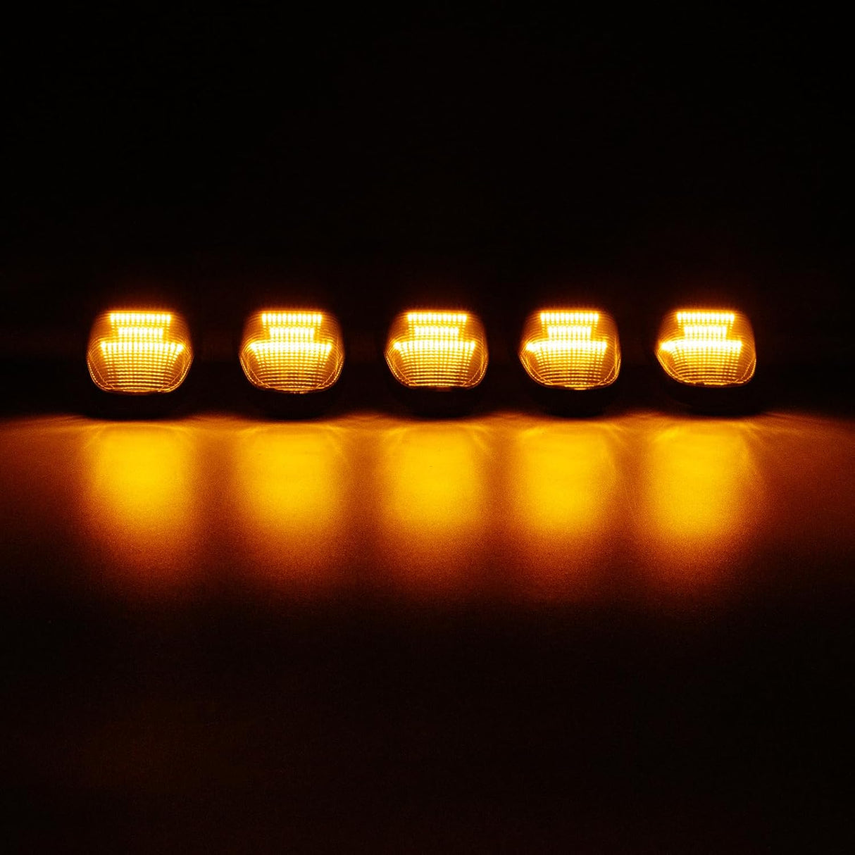 2019-2026 Ram HD Clear Smoked White Amber LED Roof Cab Lights