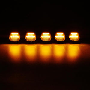 2019-2026 Ram HD Clear Smoked White Amber LED Roof Cab Lights