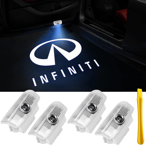 Infiniti Logo LED Door Puddle Welcome Lights