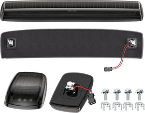 2014-2019 GMC Chevy Sierra Silverado HD Smoked Switchback LED Mirror Lights - AutoLEDTech.com