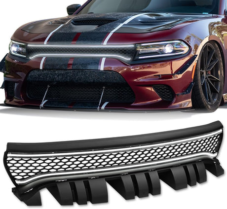 2015-2023 Dodge Charger ANIMATED STARTUP LED DRL Grill Light Assembly - AutoLEDTech.com
