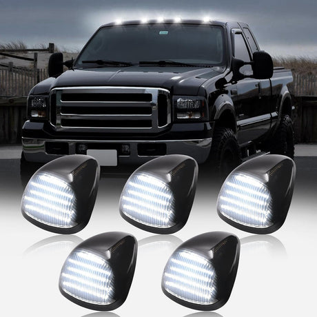 2008-2016 Ford F250 Super Duty Switchback LED Smoked Mirror Lights - AutoLEDTech.com