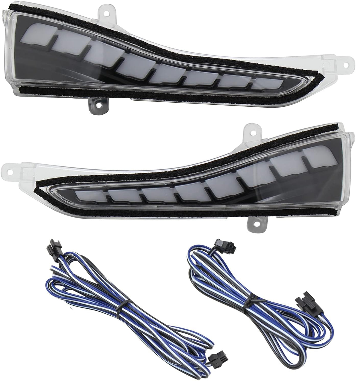 2014-2024 Infiniti Q50 Q60 Q70 Flow Series RGB LED Side Mirror Lights + Turn Signals