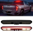 2020-2026+ GMC Sierra Chevy Silverado Smoked LED 3rd Brake Light - AutoLEDTech.com