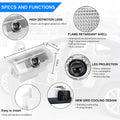 Infiniti Logo LED Door Puddle Welcome Lights