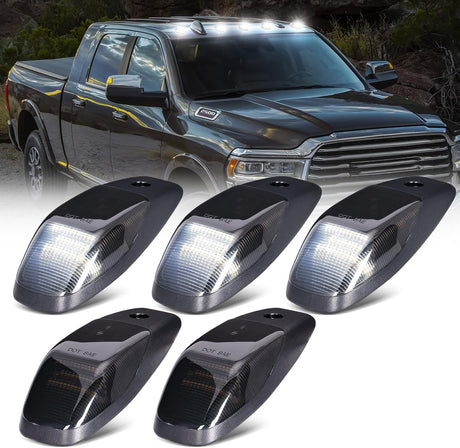 2023-2026+ Ram 1500 2500 HD Smoked White Amber LED Tow Mirror Lights - AutoLEDTech.com