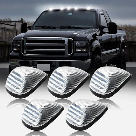 2008-2016 Ford F250 Super Duty Switchback LED Smoked Mirror Lights - AutoLEDTech.com