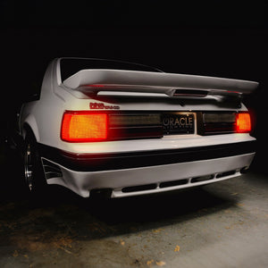 ORACLE Foxbody LED tail light conversion lit