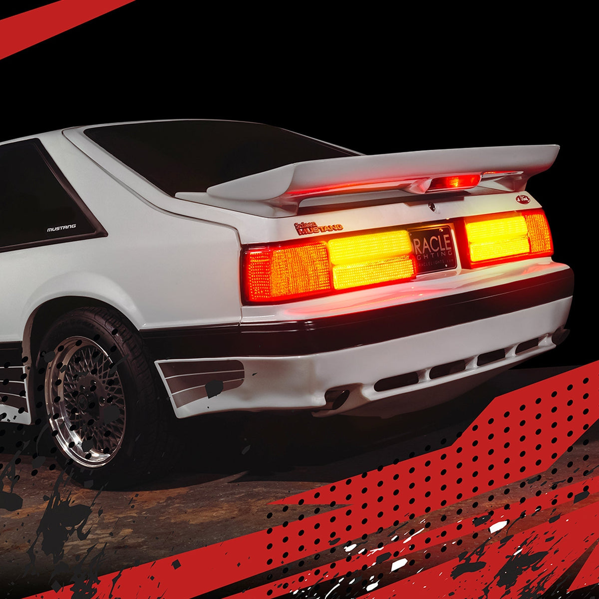 ORACLE 1987-1993 Ford Mustang LX Foxbody Sequential LED Tail Light Conversion Kit