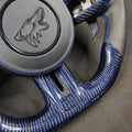 2015-2023 Ford Mustang Custom Carbon Fiber Steering Wheel w/ LED RPM Display