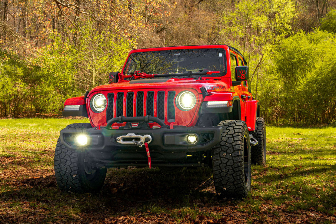 Mopar 7-inch Off-Road LED Light Kit for 2018-2024 Wrangler JL and 2020-2023  Gladiator JT