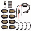 144 LED PURE WHITE LED Rock Lights Pod Kit - AutoLEDTech.com