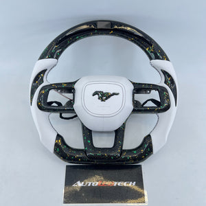 2024-2026+ Ford Mustang S650 Custom Airbag Cover - AutoLEDTech.com