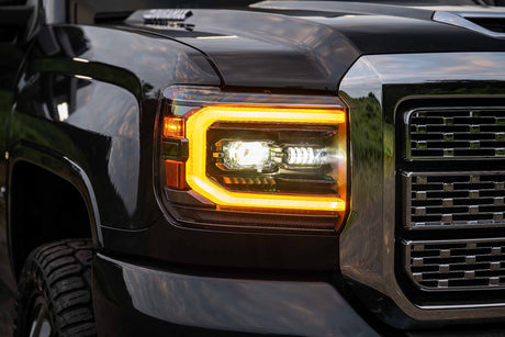 15-19 GMC Sierra 2500HD Morimoto XB Evo LED Headlights - AutoLEDTech.com