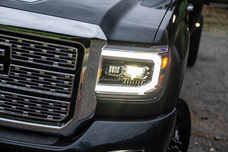 15-19 GMC Sierra 2500HD Morimoto XB Evo LED Headlights - AutoLEDTech.com