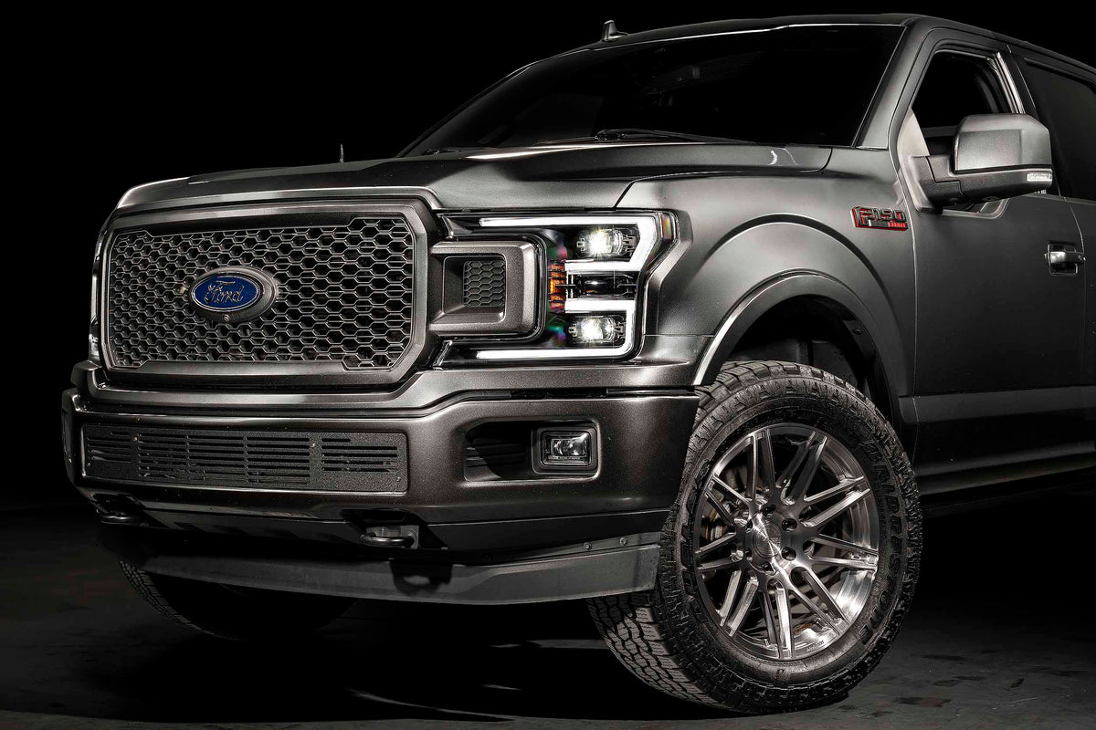 2018-2020 Ford F-150 XB EVO Hybrid LED Projector Headlights - AutoLEDTech.com