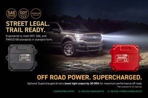 2018-2020 Ford F-150 XB EVO Hybrid LED Projector Headlights - AutoLEDTech.com
