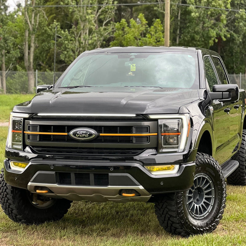 2021-2023 Ford F150 LED Grill Accent Lights Kit | Lariat Tremor