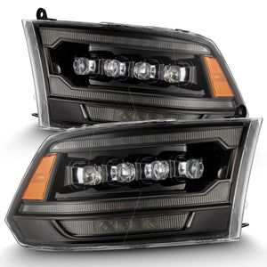 09-18 Ram Truck (MK II 5th Gen 2500 Style) NOVA-Series LED Projector Headlights Alpha-Black - AutoLEDTech.com