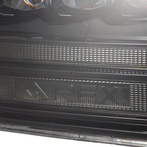 09-18 Ram Truck (MK II 5th Gen 2500 Style) NOVA-Series LED Projector Headlights Alpha-Black - AutoLEDTech.com