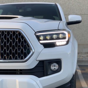 16-23 Toyota Tacoma NOVA-Series LED Projector Headlights Alpha-Black