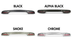 AlphaRex MKII Nova tail light housing color options