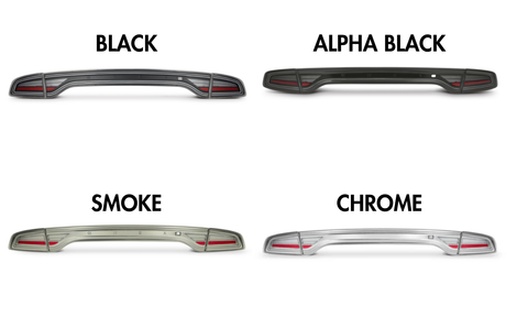 AlphaRex MKII Nova tail light housing color options