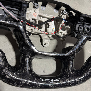 2021-2026+ Ram TRX 1500 Custom Carbon Fiber Steering Wheel - IN STOCK - AutoLEDTech.com