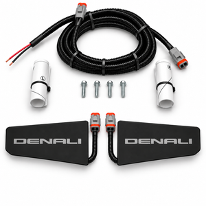 2019-2027+ GMC/Chevy 1500 Illuminated Rear Bumper Corner Step Inserts (Silverado/ Sierra) - AutoLEDTech.com