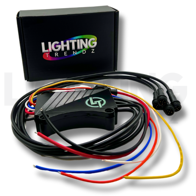 6-Piece Flexible RGBW Flow Series LED Underbody Lights Kit