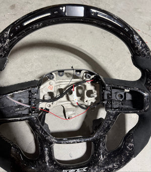 2021-2026+ Ram TRX 1500 Custom Carbon Fiber Steering Wheel - IN STOCK - AutoLEDTech.com