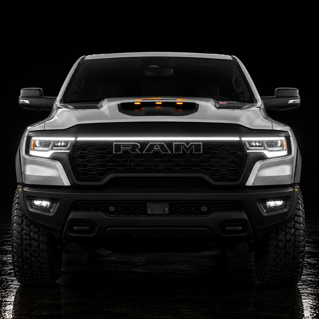 2021-2027 Ram TRX RHO LED Grill Accent Lights Bar Kit - AutoLEDTech.com