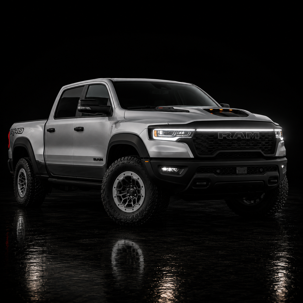 2021-2027 Ram TRX RHO LED Grill Accent Lights Bar Kit - AutoLEDTech.com