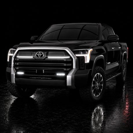 2022-2026+ Toyota Tundra LED Grill Accent Lights Bars Kit - AutoLEDTech.com